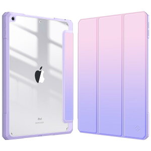 Fintie iPad 10.2 �P�[�X iPad ��9 / 8 / 7���� �P�[�X 2021 2020 2019 �����o�b�N�J�o�[ Apple Pencil ���[�\ �O�܃X�^���h �X���[�v�@�\ �y�� ���^ �����h�~ PU�������U�[ TPU (���f���ԍ�A2602�AA2603�AA260