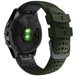 Ahayo QuickFit 26mm ւoh for GARMIN(K[~) Fenix 6X oh ߋ̑CʋC VR X|[c oh AbvΉGARMIN(K[~) Fenix 7X/ Fenix 5X / Tactix 7 Pro/Fenix 3 / Enduro 2 (O[