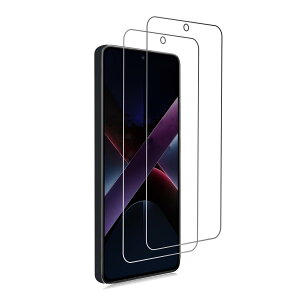 �y�񖇓���zFOR Xiaomi POCO X7 PRO 5G �p�̃K���X�t�B���� for Xiaomi POCO X7 PRO 5G �p�̃t�B���� �t���ی�t�B����for Xiaomi POCO X7 PRO 5G�p�̃P�[�X �����ی�K���X �d�x9H �Ռ��z�� ���ߗ��� �w��h�~ ��