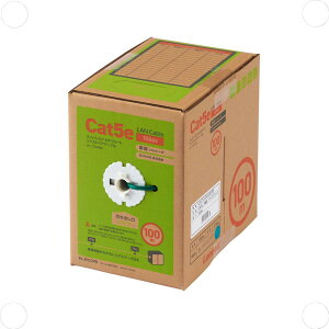 �G���R�� LAN�P�[�u�� 100m ����p RoHS�w�ߑΉ� CAT5e �_�[�N�O���[�� LD-CT2/DG100/RS