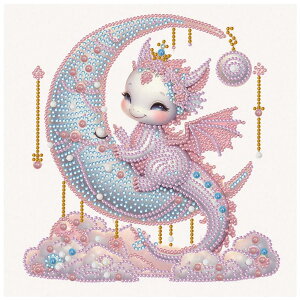 Fluid dragon �_�C�������h�A�[�g ���S�� 5D ���U�C�N�A�[�g �_�C�A�����h�r�[�Y�G��L�b�g DIY�E����G���|�L�b�g �_�C�������h�h�� �S�ʓ\��t���^�C�v ��|�L�b�g(Y023)