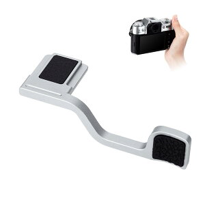 JJC �T���O���b�v �T�����X�g Fujifilm Fuji X-T50 XT50 �J�� ���K�p �����ȒP �}�C�N���t�@�C�o�[���U�[���V���R���p�b�h�t�� �J�� ���z�[���h�������߂� �V���o�[