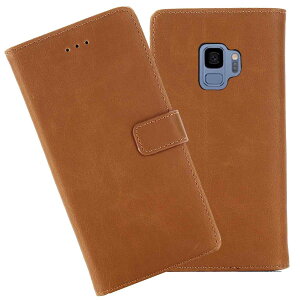 �yAnrek�z�݊��� Samsung Galaxy S9 Dual G960FD / SM-G960 / docomo SC-02K / au SCV38 ���p �P�[�X �蒠�^ �J�o�[ (�u���E��) �h�R��sc02k �T���X�� �M�����N�V�[s9 �蒠�^�P�[�X �J�[�h���[ �X�^���h�@�\�t�� ���z