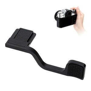 JJC �T���O���b�v �T�����X�g Fujifilm Fuji X-T50 XT50 �J�� ���K�p �����ȒP �}�C�N���t�@�C�o�[���U�[���V���R���p�b�h�t�� �J�� ���z�[���h�������߂� �u���b�N