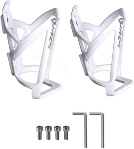 YFFSFDC 自転車 ボトルケージ バイク ドリンクホルダー 超軽量 伸縮性がよく ウォーターボトルケージ 取り付け工具付き 使用便利 ロードバイク/クロスバイク/マウンテンバイクに適用 2個セッ