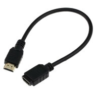 Turnwin HDMI 延長ケーブル ファイヤーTVスティックに対応 金メッキ 30CM (タイプAオス - タイプAメス) …