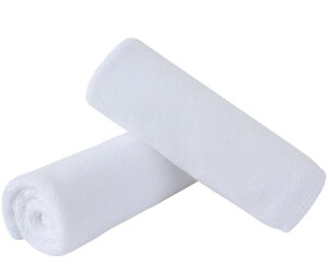 Sinland 超細?? フェイスタオル メイク落としタオル 2枚セット ふわふわ 柔らか肌触り 瞬間吸水 速乾 抗菌 防臭 家庭用 ホテル エステタオル 業務用 タオル 耐久性 サロンタオル 四季通用 30cmx30c