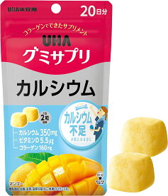 【公式】UHA味覚糖 グミサプリ カルシウム 20日分