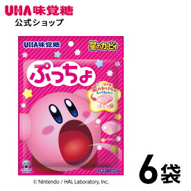[公式] UHA味覚糖 まとめ買い ぷっちょ袋 カービィ　6袋セット
