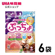 [公式] UHA味覚糖 ぷっちょ袋 4種アソート 6袋セット