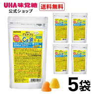 【公式】まとめ買い UHA味覚糖 グミサプリKIDS（キッズ）カルシウム&鉄 20日分(100粒) パイナップル味&マ…