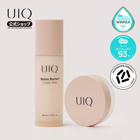 「お得2点セット」[UIQ公式]ユイク バイオームバリアうるさら2点セット(クリームミスト100ml+エッセンスインパウダー) ツヤ肌 ミスト フェイスミスト エイジングケア 乾燥肌 ミスト化粧水 韓国美容 メイク直し 保湿 女子力 韓国美容液 プチプラコスメ 韓国コスメ