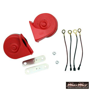 �y���������z FIAMM�� �R���p�N�g �d�q�z�[�� ���[���s�A���z�[�� ���b�h 12V��p ���� �ቹ�Z�b�g�iMM77-0010-01 / MM77-0010-02) MADMAX MAD MAX �}�b�h�}�b�N�X �t�B�A��