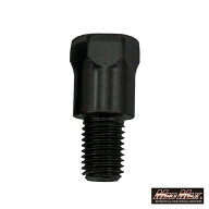 【ポスト便無料】 オートバイ用 18mm延長 ミラー延長アダプター 10mm 正ネジ 1本 (MM04-0017-01) / 2本 M…