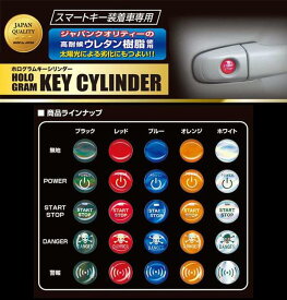 【クリックポスト可】　ハセプロ製　マジカルカーボンNEO　★ホログラム　キーシリンダーエンブレム★　1ピース入