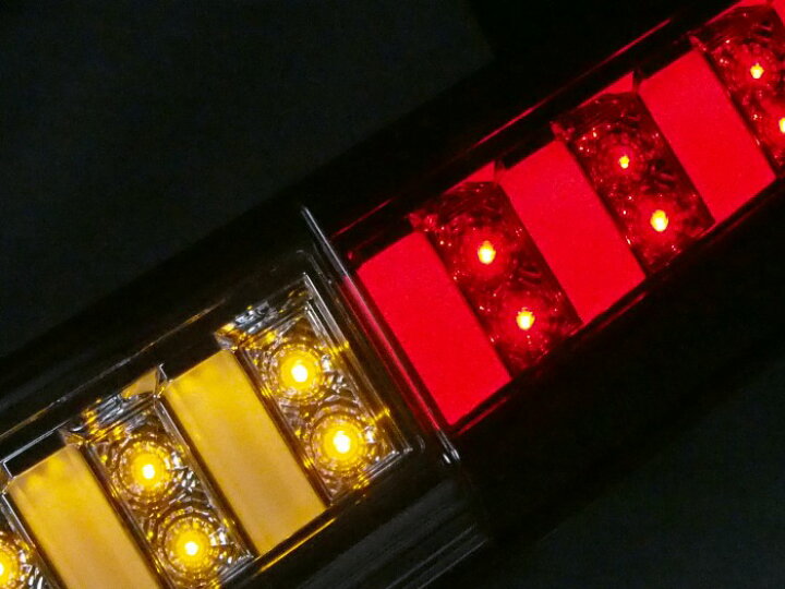 楽天市場】☆チューブLEDテールランプ/赤白コンビ☆ムーヴカスタム 