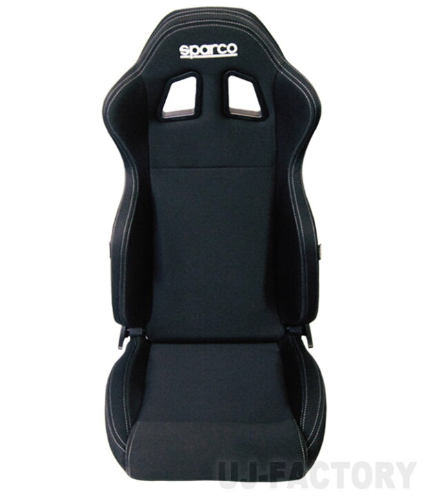 楽天市場】sparco（スパルコ） セミバケットシート R100J☆ ブラック 