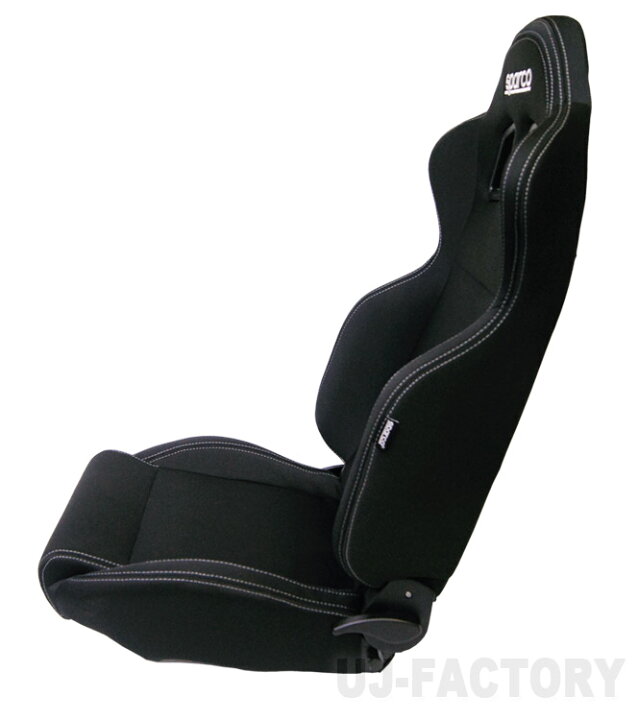 楽天市場】sparco（スパルコ） セミバケットシート R100J☆ ブラック 
