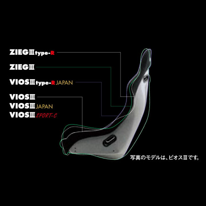 楽天市場】【車検対応】BRIDE VIOS III フルバケットシート / ブラック 