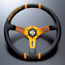 【正規品】MOMO　ステアリング　DRIFTING（ドリフティング）　オレンジスポーク　35φ