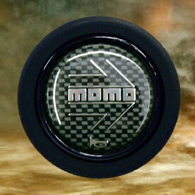【クリックポスト可】　momo正規品！ ★MOMO　ホーンボタン★　カーボン・シルバー/CARBON SILVER