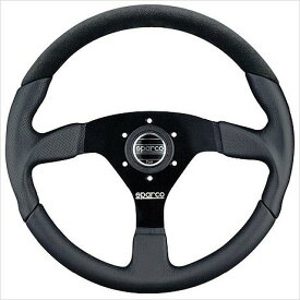 【正規品】sparco/スパルコ　ステアリング　スエードモデル　フラット　35パイ　L505