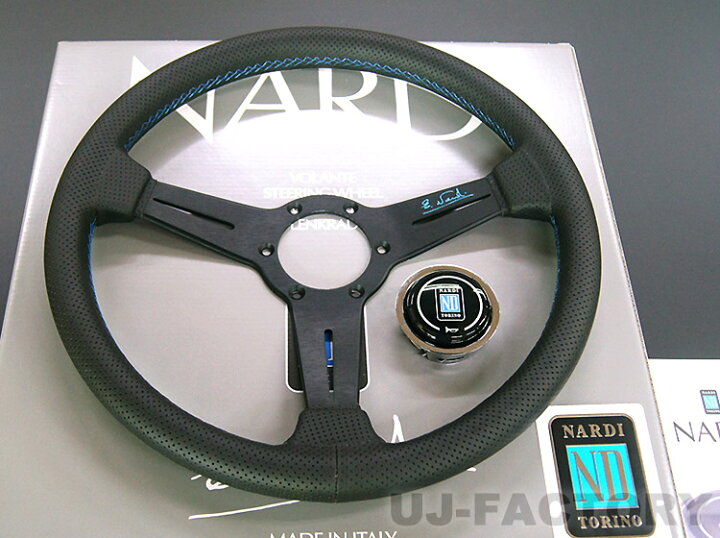 楽天市場】正規品 NARDI SPORTS TYPE A 340 ステアリング ブラック 