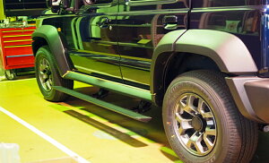 【新商品】★JC74W ジムニーノマド/電動オートステップ★乗降時ドアの開閉でステップが自動で降り、自動で収納♪ 代引不可