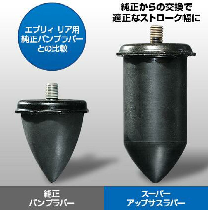 楽天市場】エスペリア スーパーアップサスラバー ダイハツ ハイゼット 