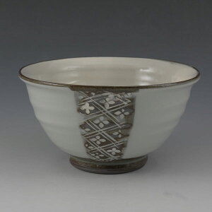 ご飯茶碗 夫婦茶碗 飯碗 京焼 清水焼 陶器製 日本製 器 単品飯碗 ご飯茶碗 1客 紙箱入り 彫印華(ほりいんか) おしゃれ 高級 プレゼント 人気 和食器