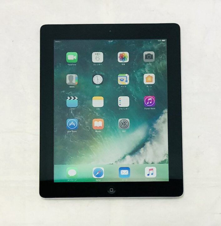 楽天市場】【中古】[ Apple ] iPad 第4世代 Wi-Fi + Cellular ブラック 