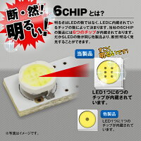 LEDT10ウェッジ球スティック型高輝度6チップ【レビュー記入で特価】【メール便発送可能(代引不可)】LED球SMDホワイトブルー安心6ヵ月保証02P02Mar14