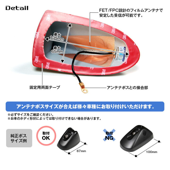 楽天市場 条件付1000円offクーポン 30系プリウス 40系プリウスa対応 フィンアンテナ シャークアンテナ Prius Priusa 専用設計 流線型ボディーにフィット ホワイト ブラック あす楽対応 カーパーツ Katsunoki国際