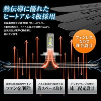 送料無料バイクLEDヘッドライトH4ファンレスLED4000ルーメンCREELEDチップ車検基準設計H4Hi/Loハイロー12V24Vコンパクト放熱ヒートアルミ板防水IP65