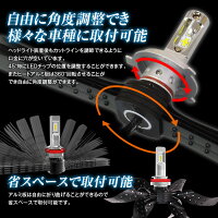 送料無料バイクLEDヘッドライトH4ファンレスLED4000ルーメンCREELEDチップ車検基準設計H4Hi/Loハイロー12V24Vコンパクト放熱ヒートアルミ板防水IP65