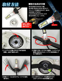 送料無料バイクLEDヘッドライトH4ファンレスLED4000ルーメンCREELEDチップ車検基準設計H4Hi/Loハイロー12V24Vコンパクト放熱ヒートアルミ板防水IP65