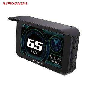 �y�ő�|�C���g10�{�z�o�C�N �h���C�u���R�[�_�[ �o�C�N�p�i�r �X�}�[�g���j�^�[ ���j�^�[ MAXWIN BDVR-C002 �J�[�v���C �o�C�N�i�r iPhone �A���h���C�h CarPlay Android Auto 5�C���` USB