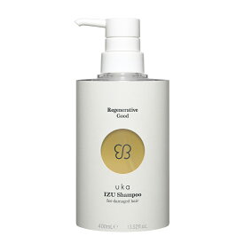【スーパーSALE限定 送料無料】【uka公式】ウカ イズ シャンプー フォー ダメージヘア uka IZU Shampoo for damaged hair ヘアケア 400mL 300mL 100mL　補修 アミノ酸 植物由来 まとまり ツヤ 乾燥 クセ 広がり ヘアカラー パーマ 潤い コシ 保湿 色 キープ