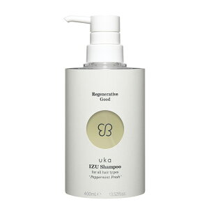 yukazEJ CY Vv[ tH[ I[wA^Cv yp[~gtbV uka IZU Shampoo for all hair types 'Peppermint Fresh' wAPA 400mL 300mL 100mL ז ї n RV A~m_ AR {