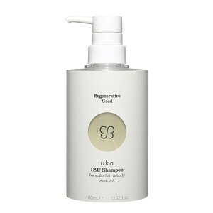 【uka公式】ウカ イズ シャンプー フォー スカルプ、ヘア&ボディ アンチイッチ uka IZU Shampoo for scalp,hair&body 'Anti-Itch' ヘアケア 400mL 300mL 100mL 乾燥 フケ 痒み 敏感肌 植物由来 ツヤ コシ まとま