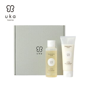 �yuka�����z�܂��͂������V�����v�[���R���f�B�V���i�[�Z�b�g / uka IZU Shampoo for all hair types 100mL Bottle / uka IZU Conditioner for all hair types 80mL Tube / �M�t�g �v���[���g �V�����v�[ �R���f�B�V���i�[ 