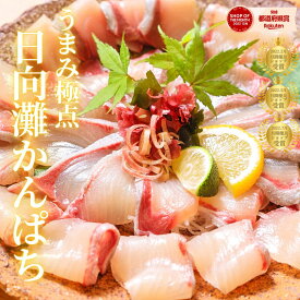 かんぱち カンパチ 刺身 冷蔵 さく 柵 宮崎 刺し身 入学祝い おつまみ 海鮮 切るだけ 切り方レシピ付◆＜日向灘かんぱち うまみ極点製法 300gパック＞
