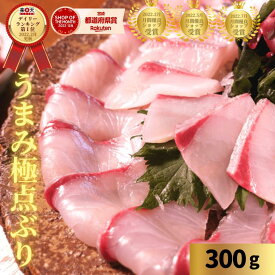 【3/4(水)20時〜店内最大半額＆P47倍☆8日間限り♪当店スーパーSALE会場は上部バナーから】刺身 ぶり ブリ 楽天ランク1位 鰤 はまち 柵 さく お刺身 刺し身 さしみ 刺し身 お取り寄せ ブリしゃぶ 海鮮◆〈うまみ極点ぶり約300g〉b006