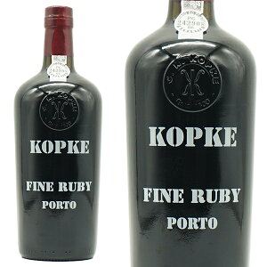 コプケ ポート ファイン ルビー DOCポート コプケ元詰 正規品 750ml ポートワイン ポルトD.O.C. 極甘口 赤 甘味果実酒 ポルトガル