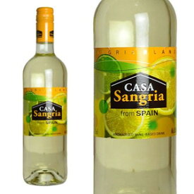 うち（家）のサングリア カーサ サングリア 白 750ml サントリー アルコール度数8.5％