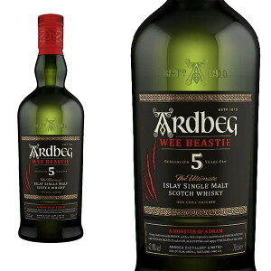 [正規品]アードベッグ ウィー ビースティー 5年 アイラ シングル モルト スコッチ ウィスキー 700ml 47.4%