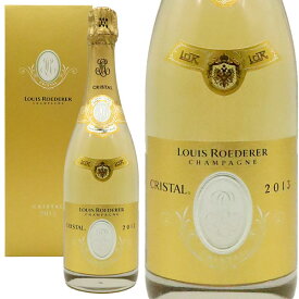 【ギフトボックス付き】ルイ ロデレール クリスタル 2013 正規品 AOCミレジム シャンパーニュ ルイ ロデレール社 100%ビオディナミLouis Roederer Champagne Cristal Brut 2013 AOC Millesime Champagne