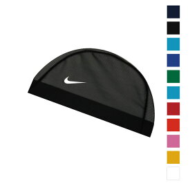 【NIKE　SWIM公式】スイムキャップ　メンズ　レディース　M　L メッシュキャップ　907461 フットマーク　水泳帽子　NIKE　ナイキ　小学生　キッズ　白　赤　緑　青　黄色