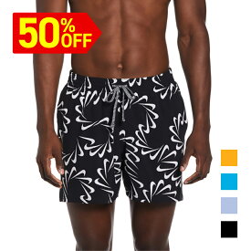 【半額】 【40%OFF】【2023 SP SU 】 【NIKE SWIM公式】スウッシュ ライン5"ボレーション NESSD509 レジャー水着 かっこいい カッコイイ S M L XL 2XL スイミング フットマーク