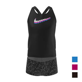 【送料無料】 【NIKE SWIM公式】 NIKE ウォータードッツ クロスバック タンキニセット NESSC724 1991043　ナイキ nike 水泳 女子水着 スイミング 女の子水着 プール レジャー　女の子　女児　130 140 150